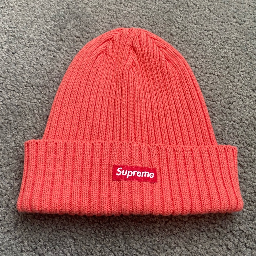 Brand New Supreme Coral Beanie Hat